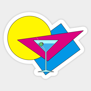 Retro Cocktail Sticker